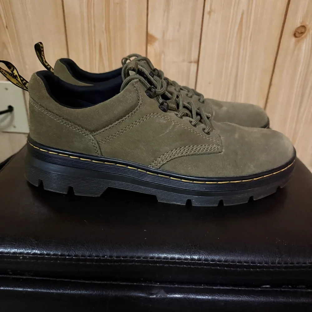 Dr Martens Reeder Suede Shoes - Picture 2 of 7